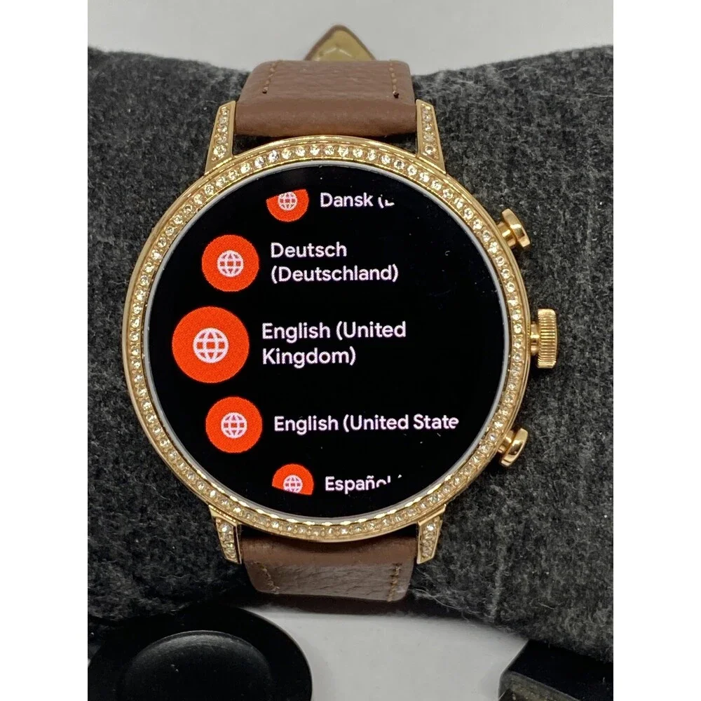 Fossil Gen 4 Authentic Digital Dial Smart Watch Custom Band FTW6011 LT437